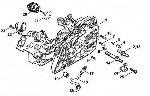 stihl ms 261 parts diagram