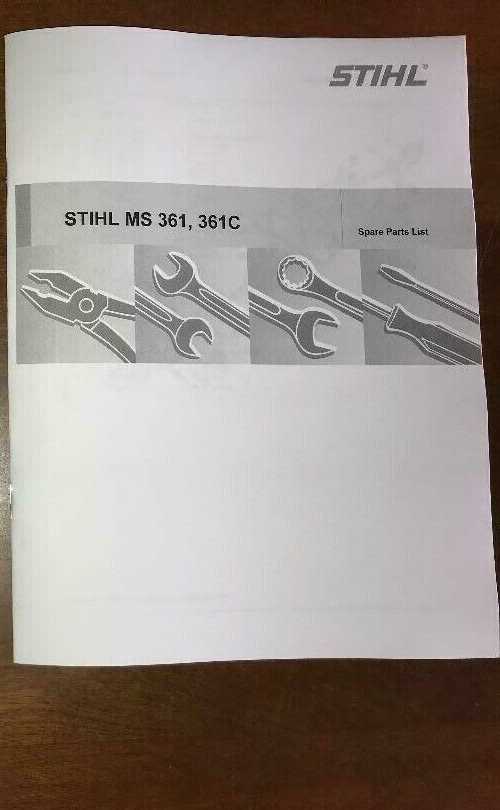 stihl ms 361 parts diagram stihl ms 361 parts diagram