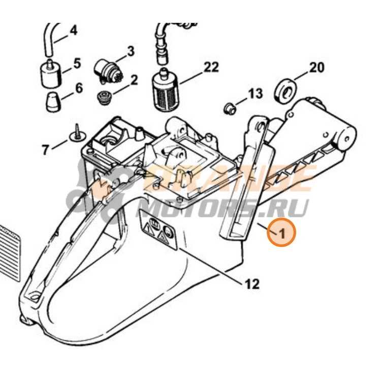 stihl ms260 parts diagram