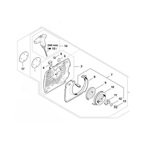 stihl ms361 parts diagram