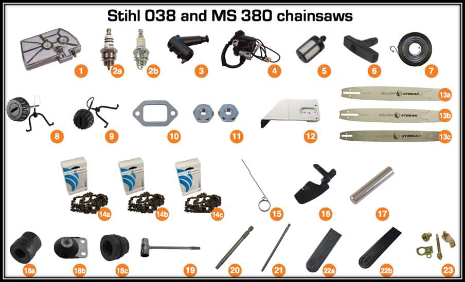 stihl ms460 parts diagram