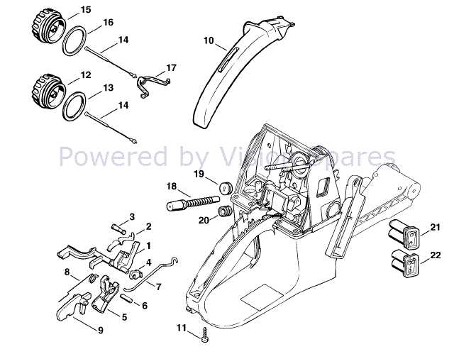 stihl ms660 parts diagram
