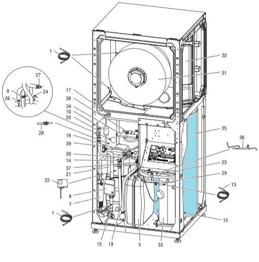carrier 58sta/stx parts diagram
