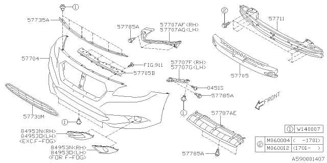 subaru outback parts diagram