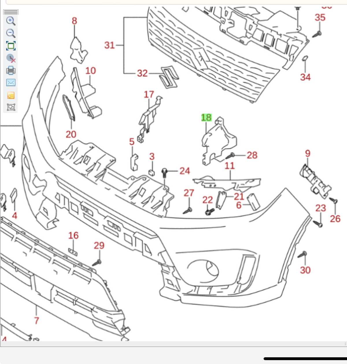 suzuki parts diagram