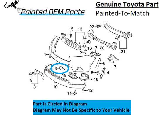 toyota highlander parts diagram