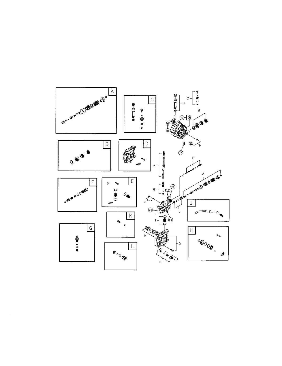 troy bilt pressure washer parts diagram