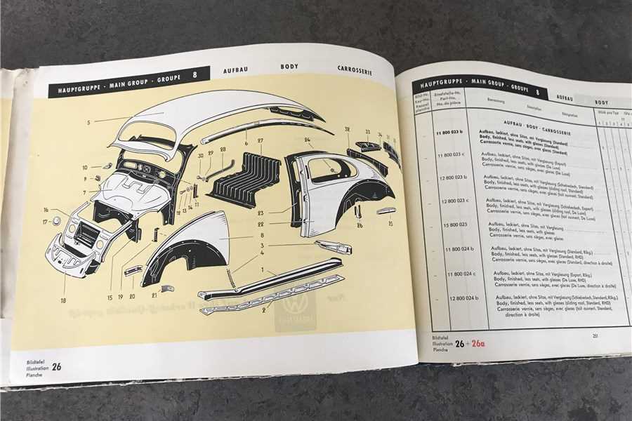 volkswagen beetle body parts diagram volkswagen beetle body parts diagram