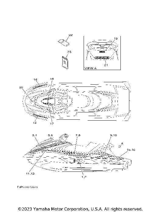 yamaha waverunner parts diagram yamaha waverunner parts diagram