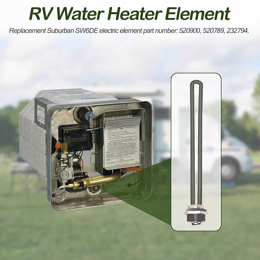 atwood water heater parts diagram
