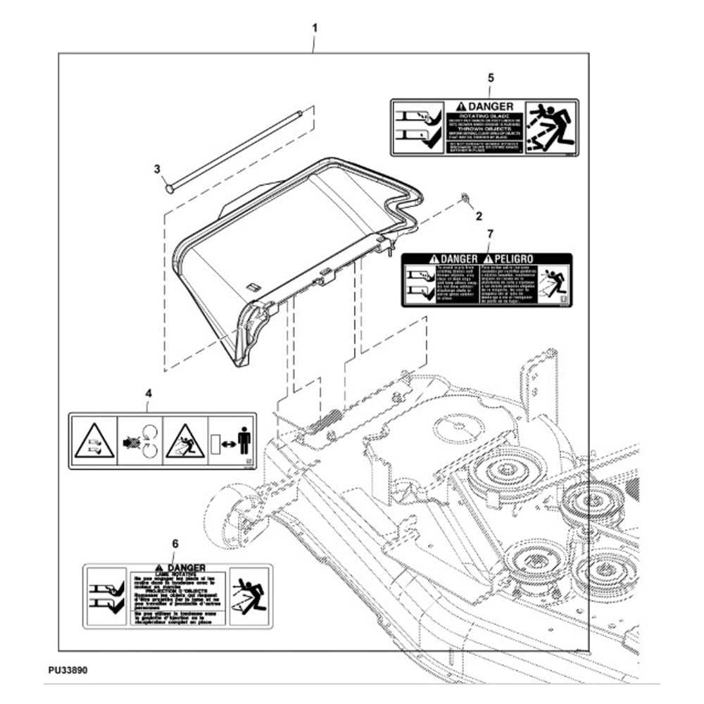 john deere x330 parts diagram