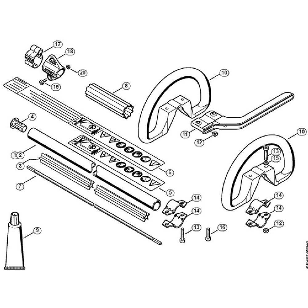 parts diagram stihl fs45