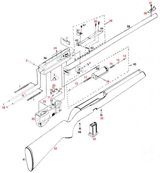 870 remington parts diagram