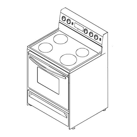 amana stove parts diagram