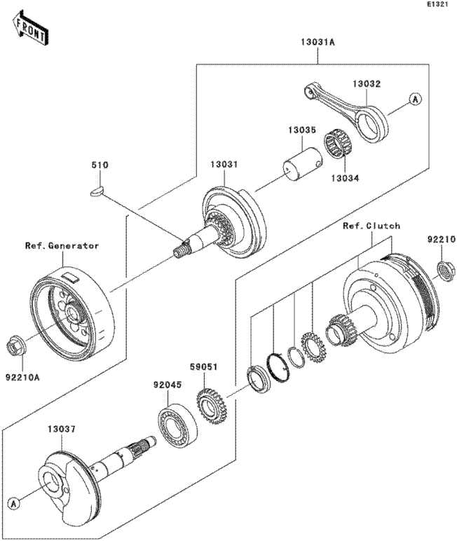 klx 110 parts diagram