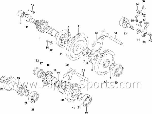 atv parts diagram