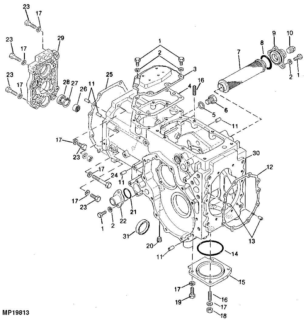 john deere 790 parts diagram