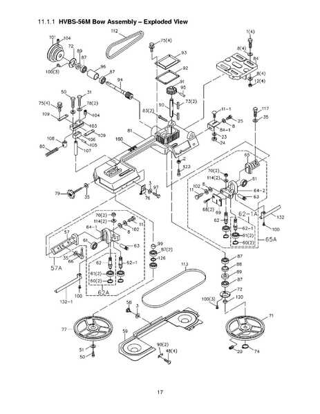 band saw parts diagram