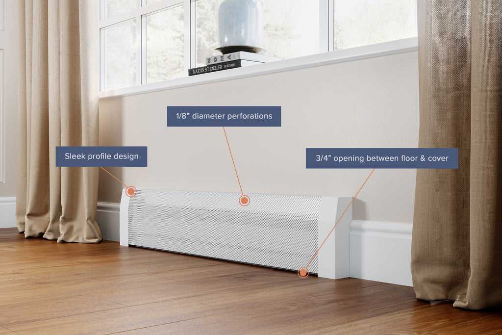 baseboard heater parts diagram