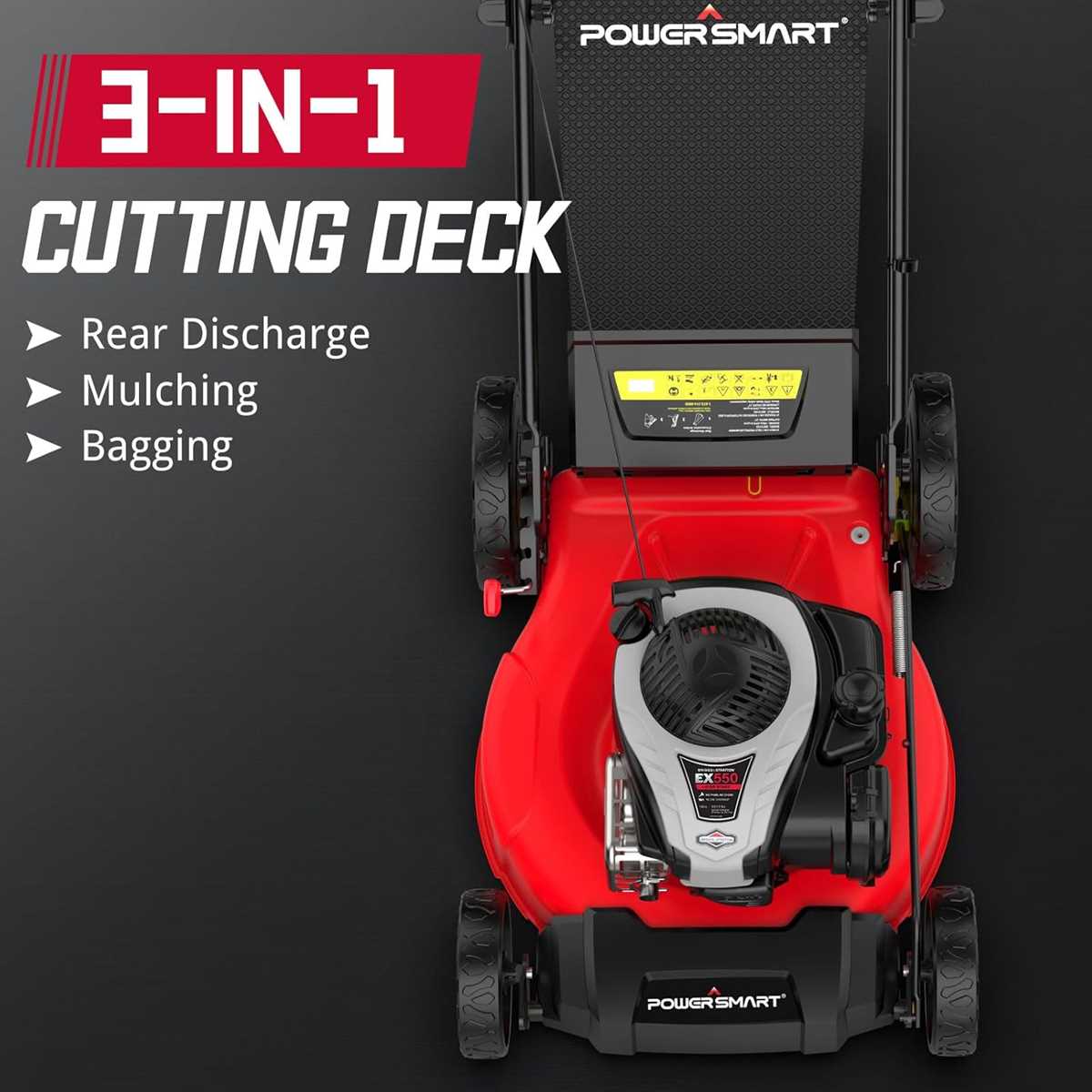 powersmart lawn mower parts diagram