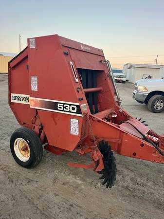 hesston 530 round baler parts diagram