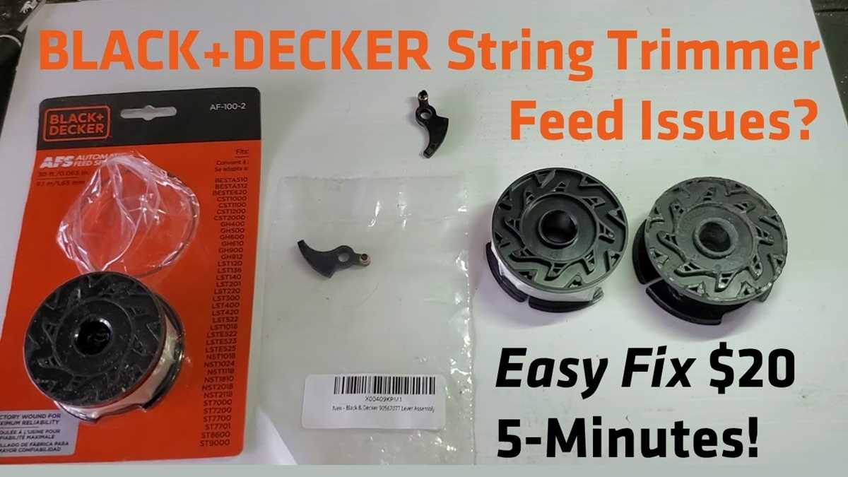 black and decker weed eater parts diagram