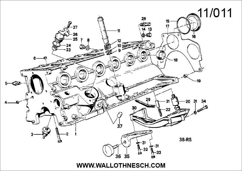 bmw engine parts diagram