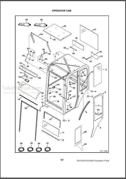 bobcat 331 parts diagram