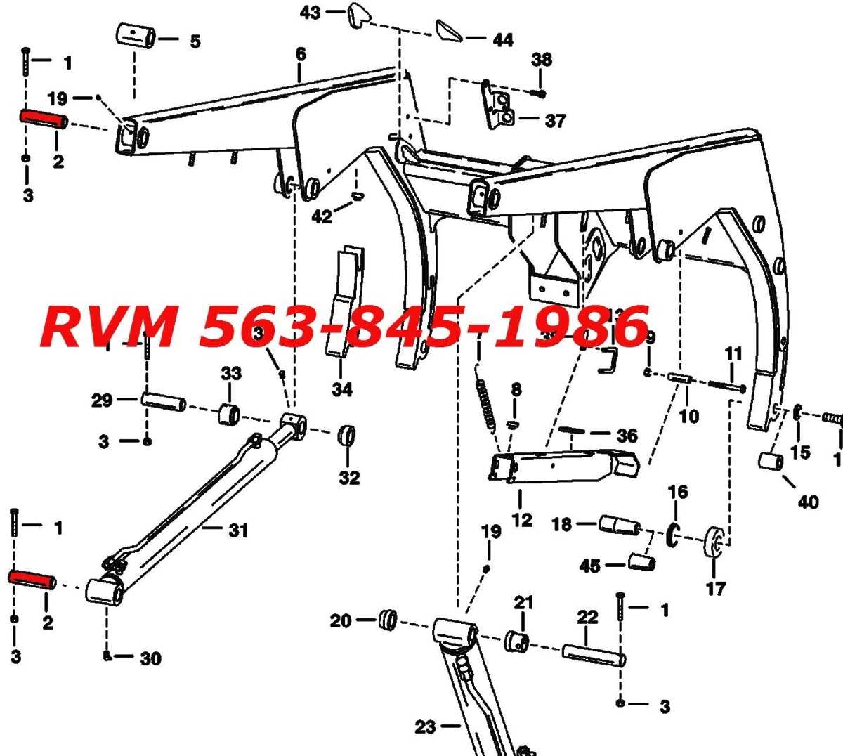 bobcat t595 parts diagram