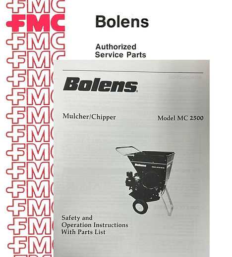 bolens parts diagram
