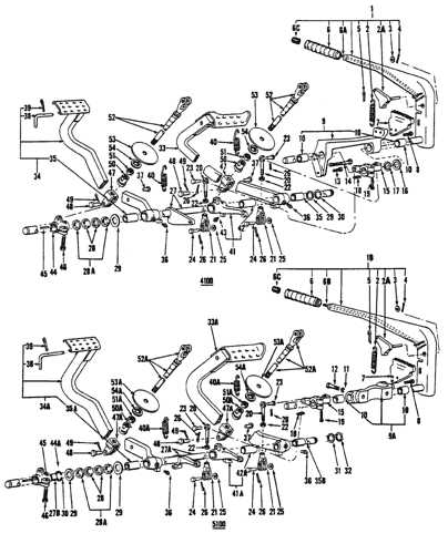 john deere 4100 parts diagram