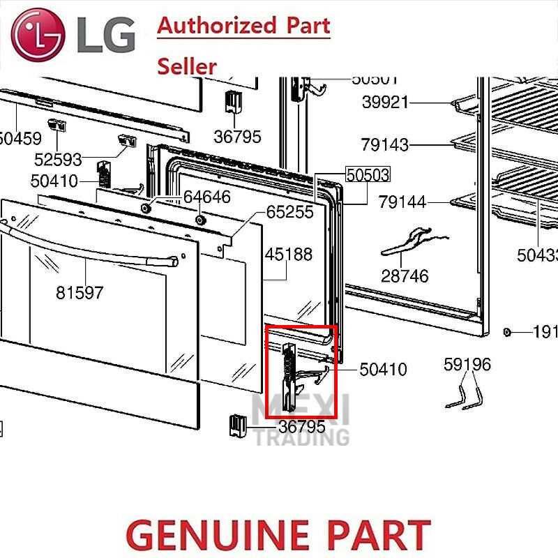 lg oven parts diagram