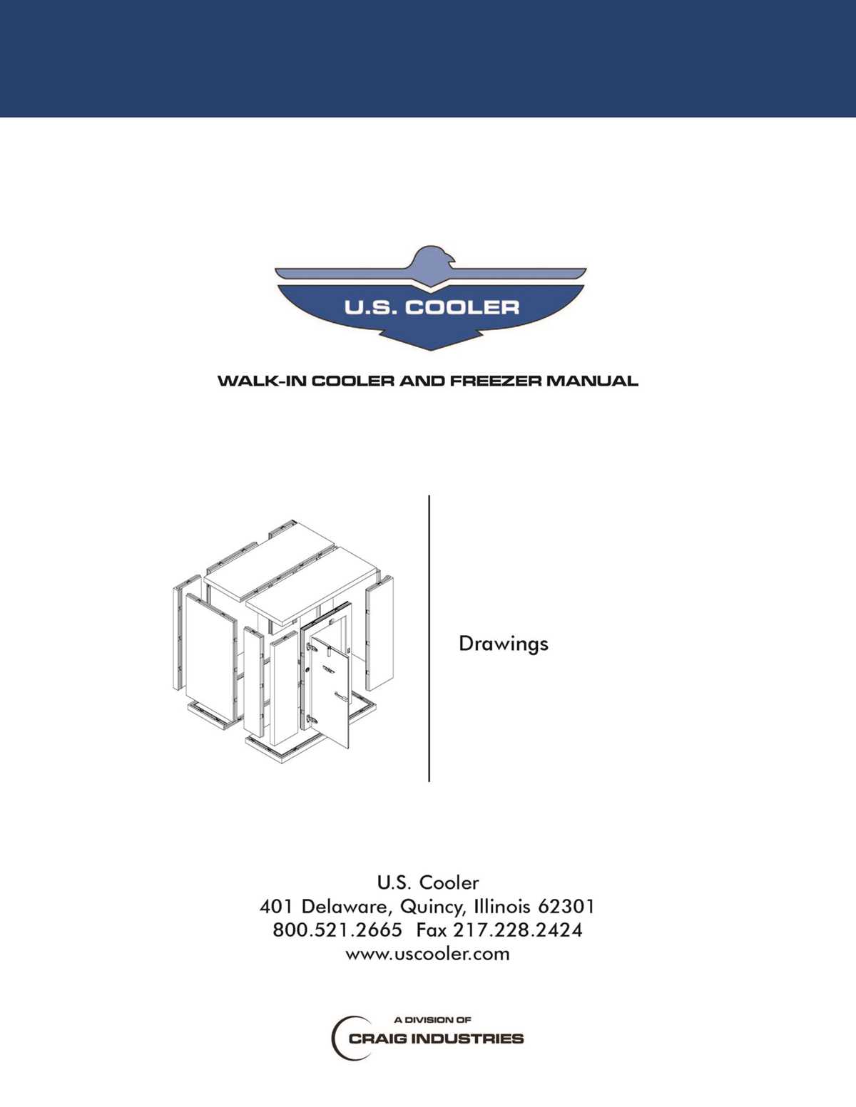walk in cooler parts diagram