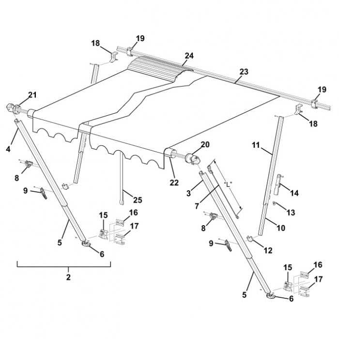 awning parts diagram awning parts diagram