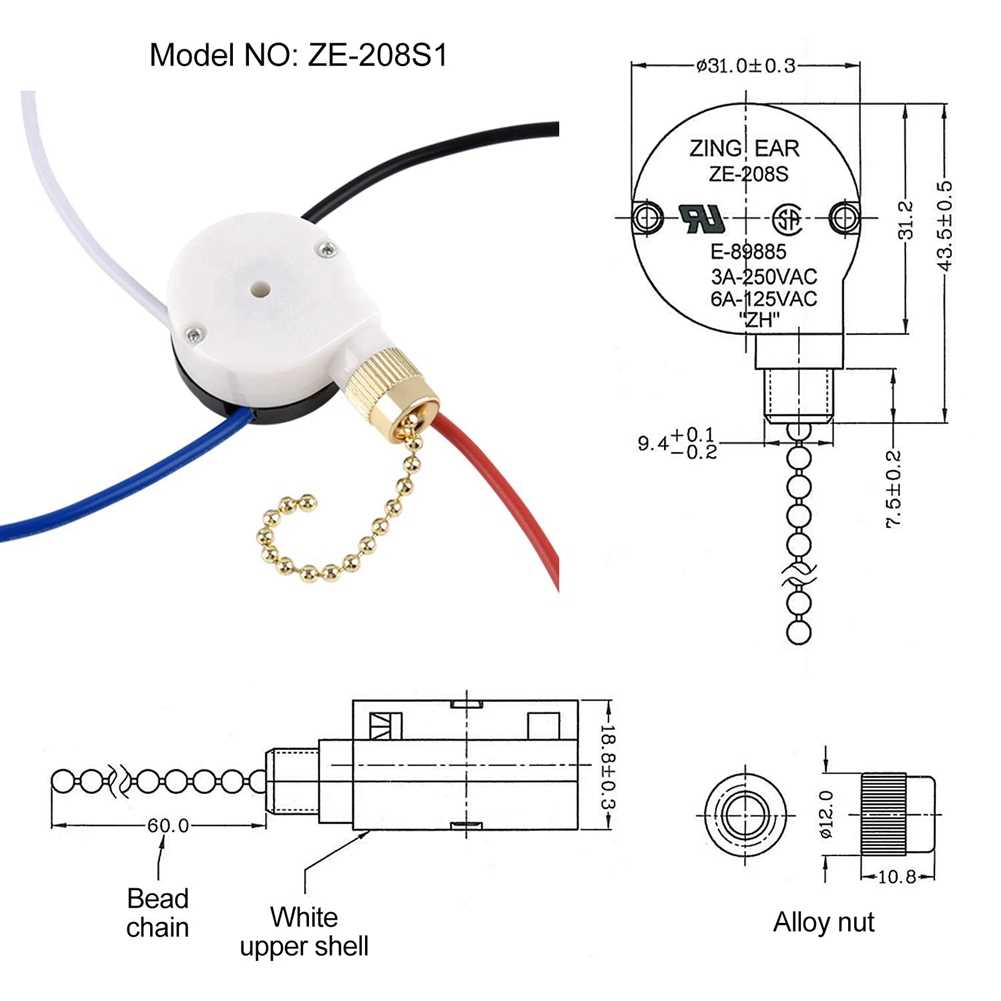 ceiling fan diagram parts ceiling fan diagram parts