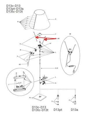 ceiling light light fixture parts diagram