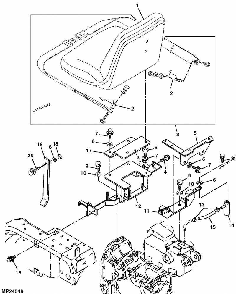 john deere 4100 parts diagram