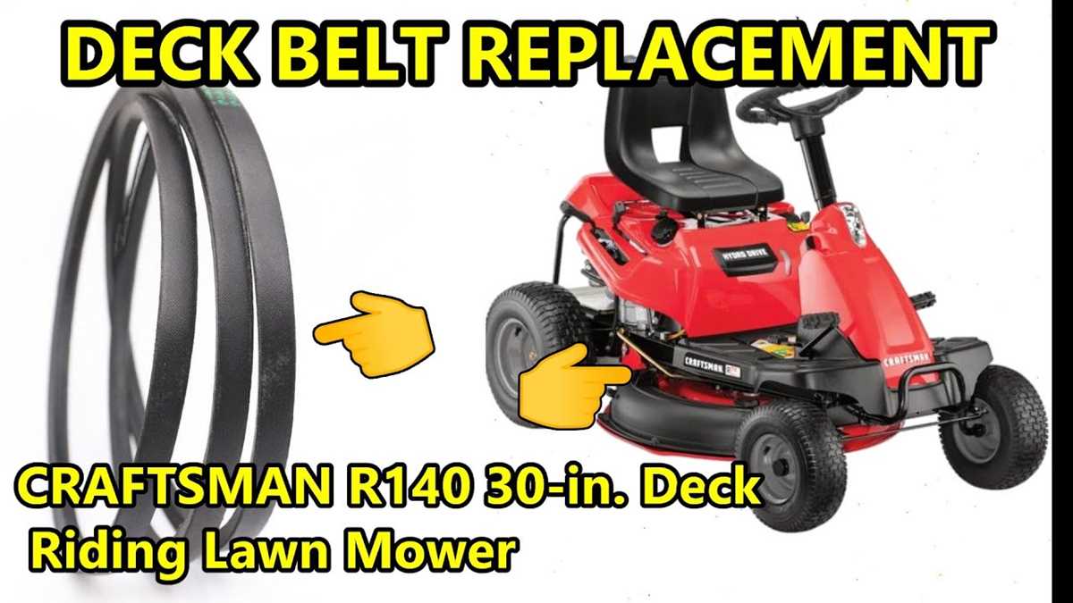 craftsman 30 inch riding mower parts diagram