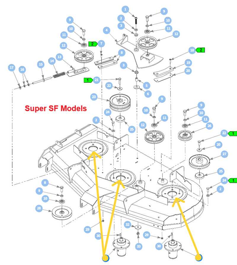 craftsman 46 mower deck parts diagram