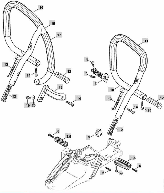 craftsman chainsaw parts diagram
