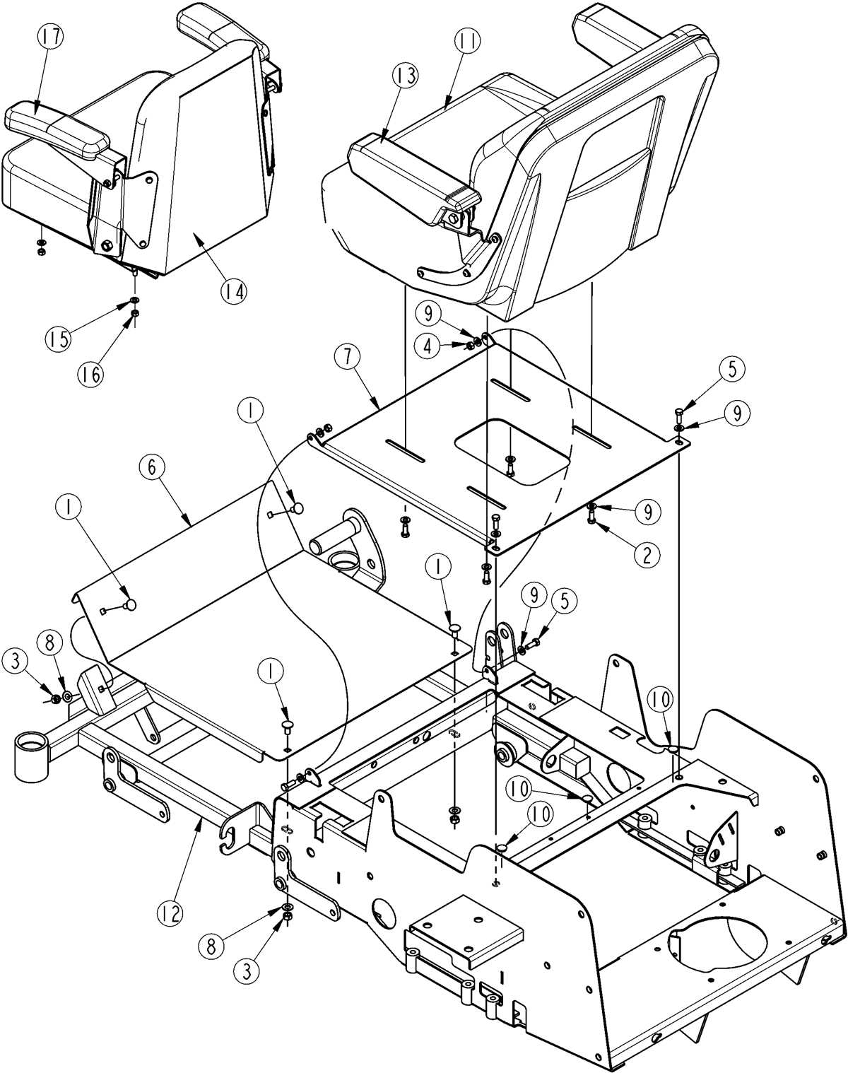 craftsman zero turn parts diagram