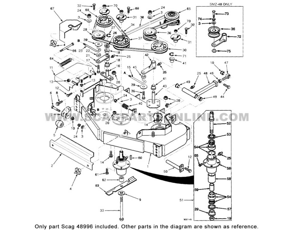 scag cheetah 61 parts diagram