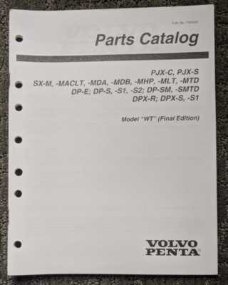 volvo penta dp sm parts diagram