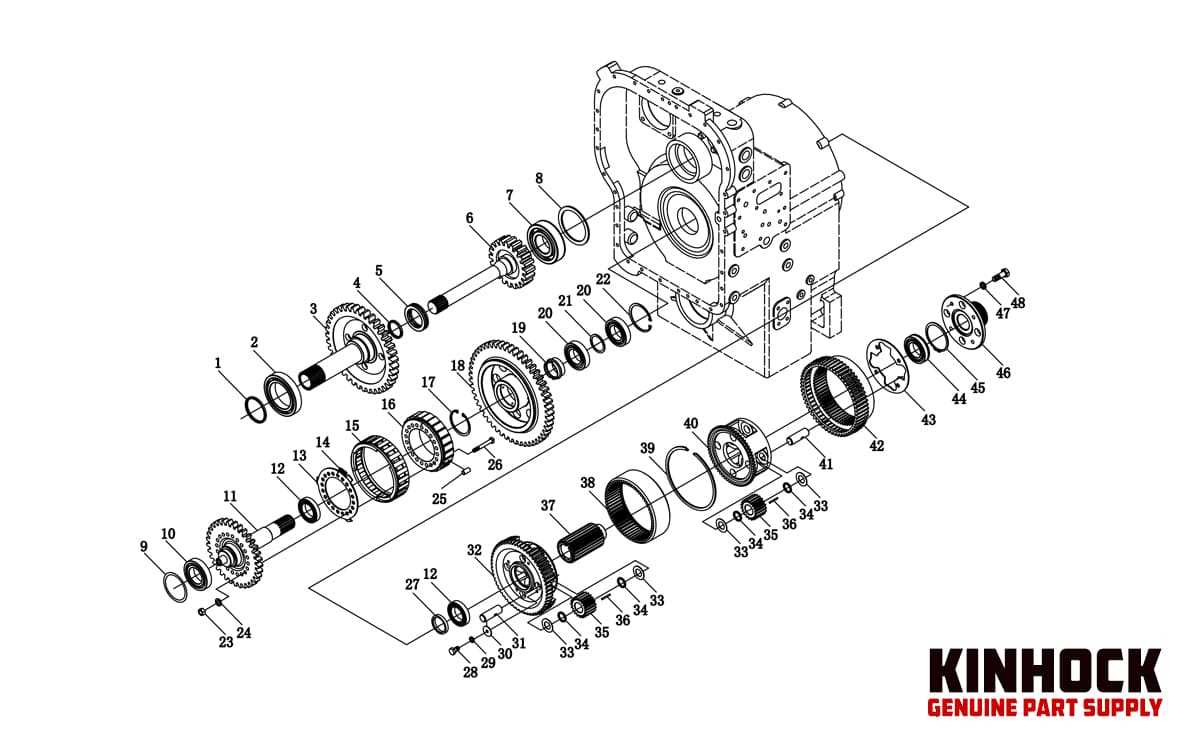 transmission parts diagram