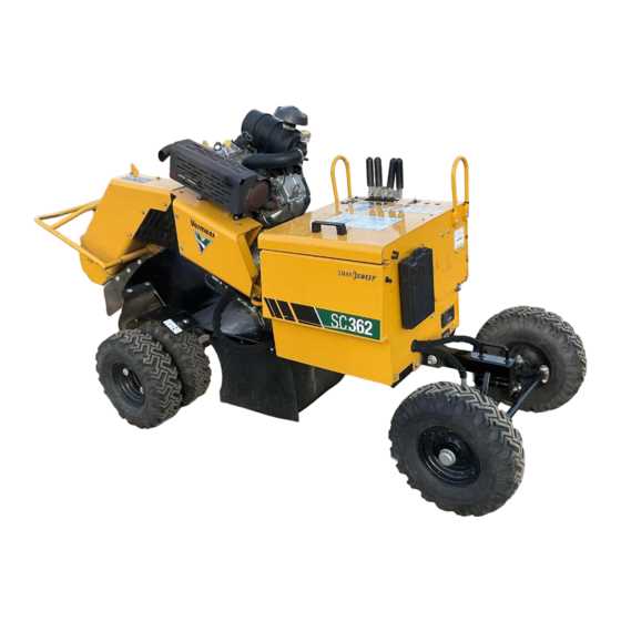 vermeer sc252 parts diagram