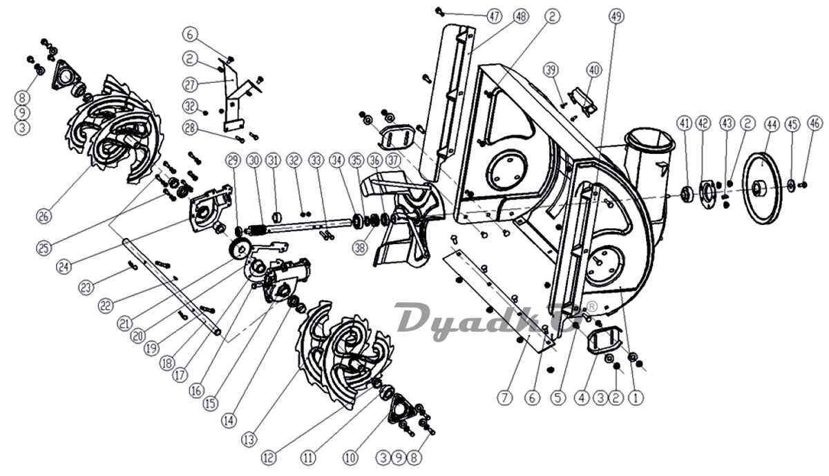 craftsman chainsaw parts diagram