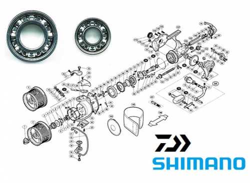 daiwa spinning reel parts diagram