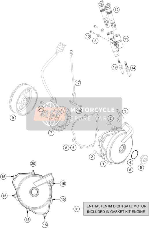 spark plug parts diagram