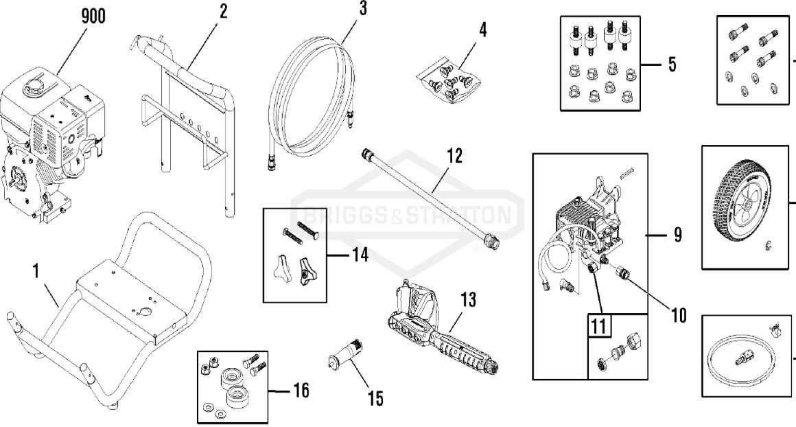 dewalt pressure washer parts diagram