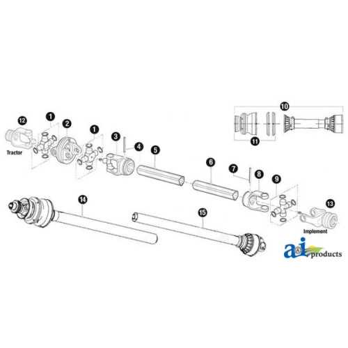 bush hog diagram of parts
